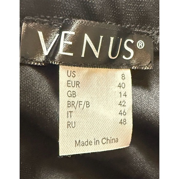 Venus Rave Women's Black‎ Choker Top Hi-Low Dress Size 8 Formal Sleeveless party - Picture 2 of 10